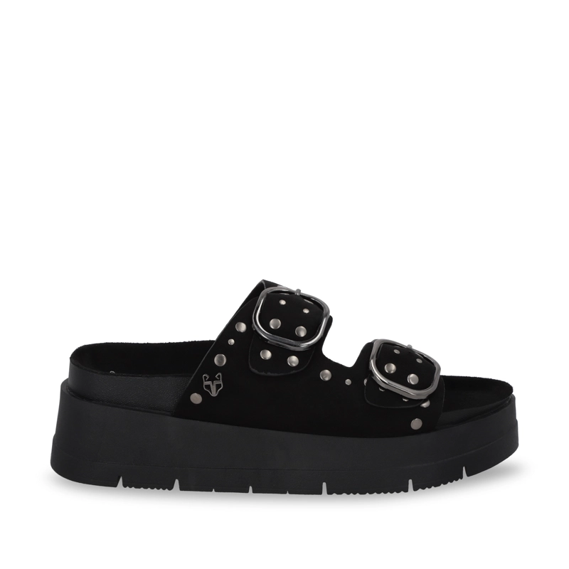 SANDALIA PLATAFORMA NEGRA MUJER 55230 GOTTA - 1