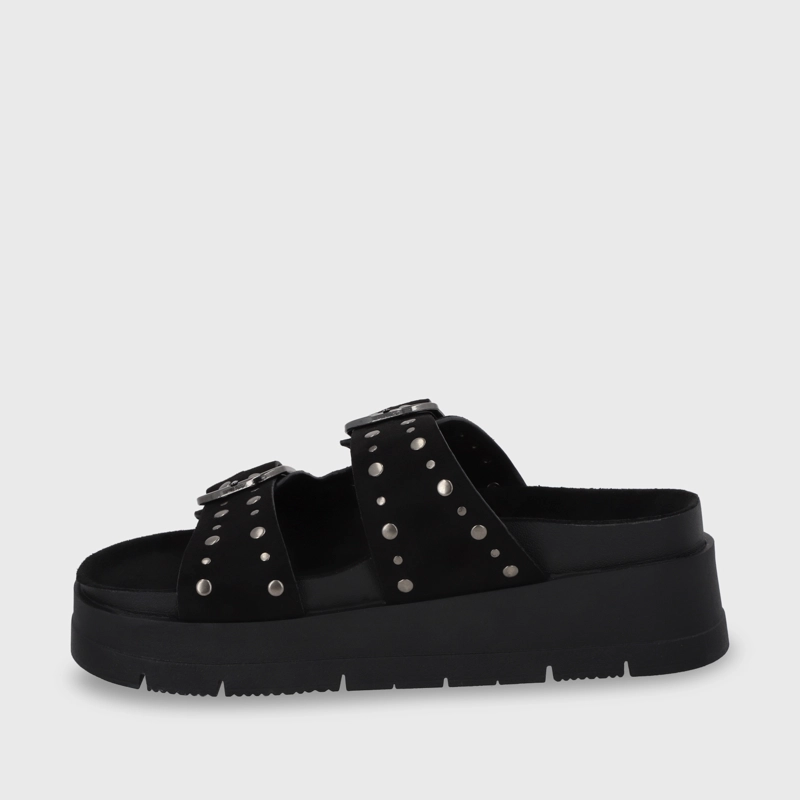 SANDALIA PLATAFORMA NEGRA MUJER 55230 GOTTA - 4