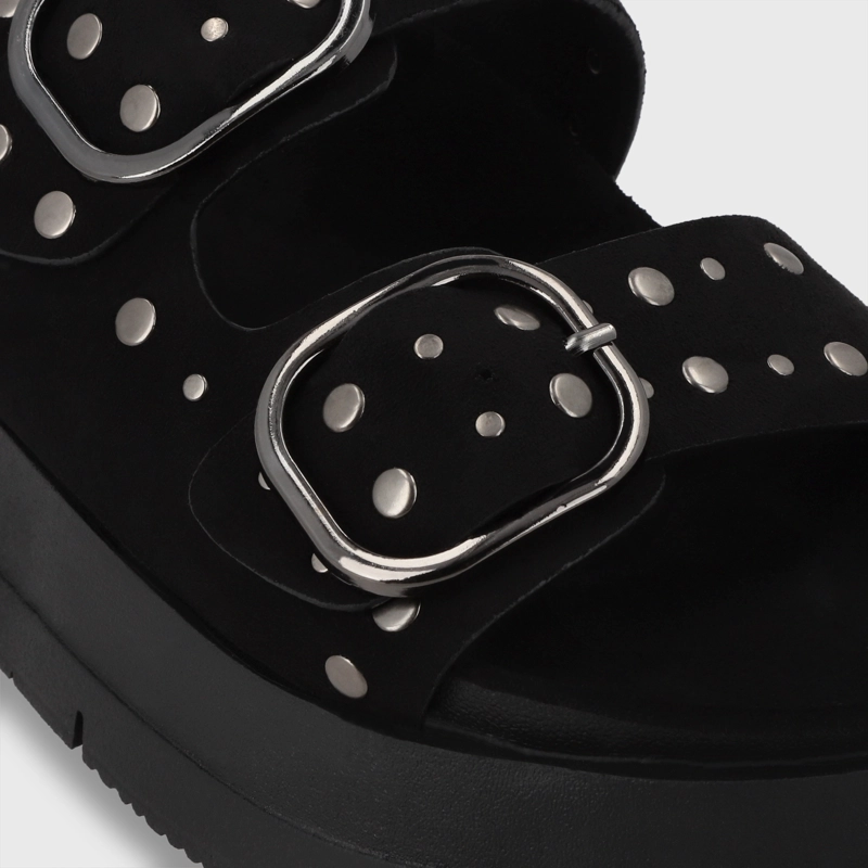 SANDALIA PLATAFORMA NEGRA MUJER 55230 GOTTA - 6