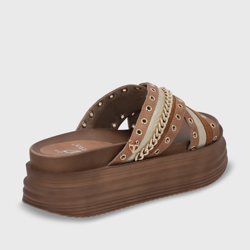 SANDALIA PLATAFORMA CAMEL MUJER 1571B GOTTA - 5