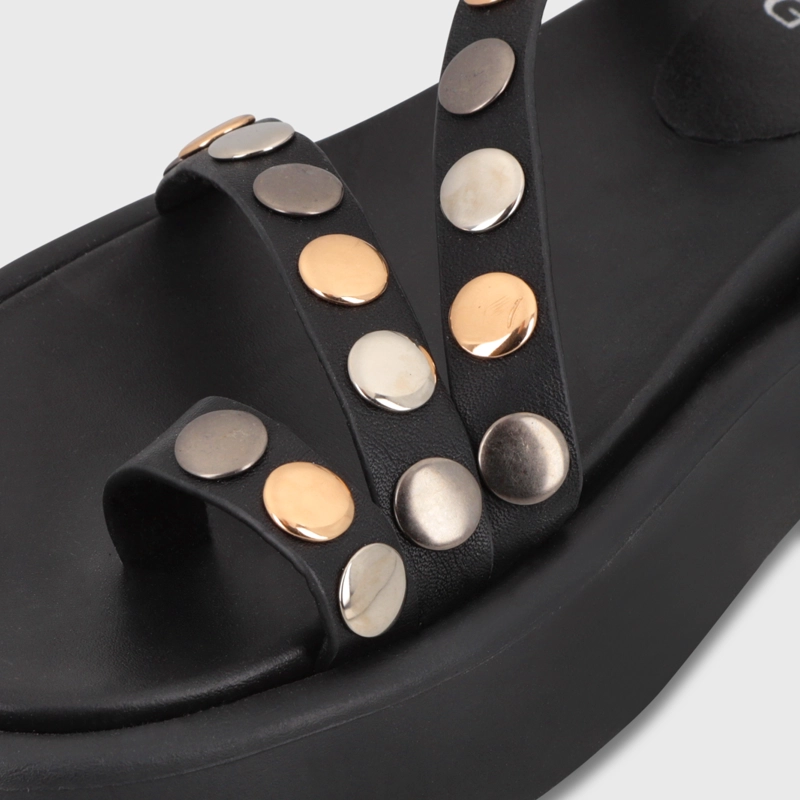 SANDALIA PLATAFORMA NEGRA MUJER 55953 GOTTA - 6