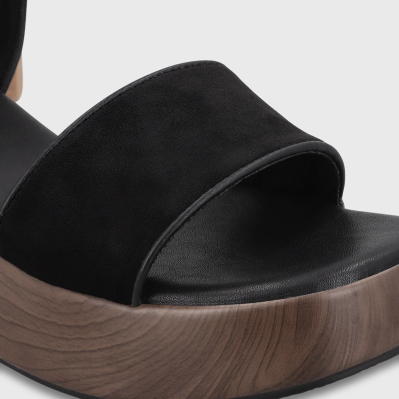 SANDALIA PLATAFORMA NEGRA MUJER 65820 GOTTA - 6