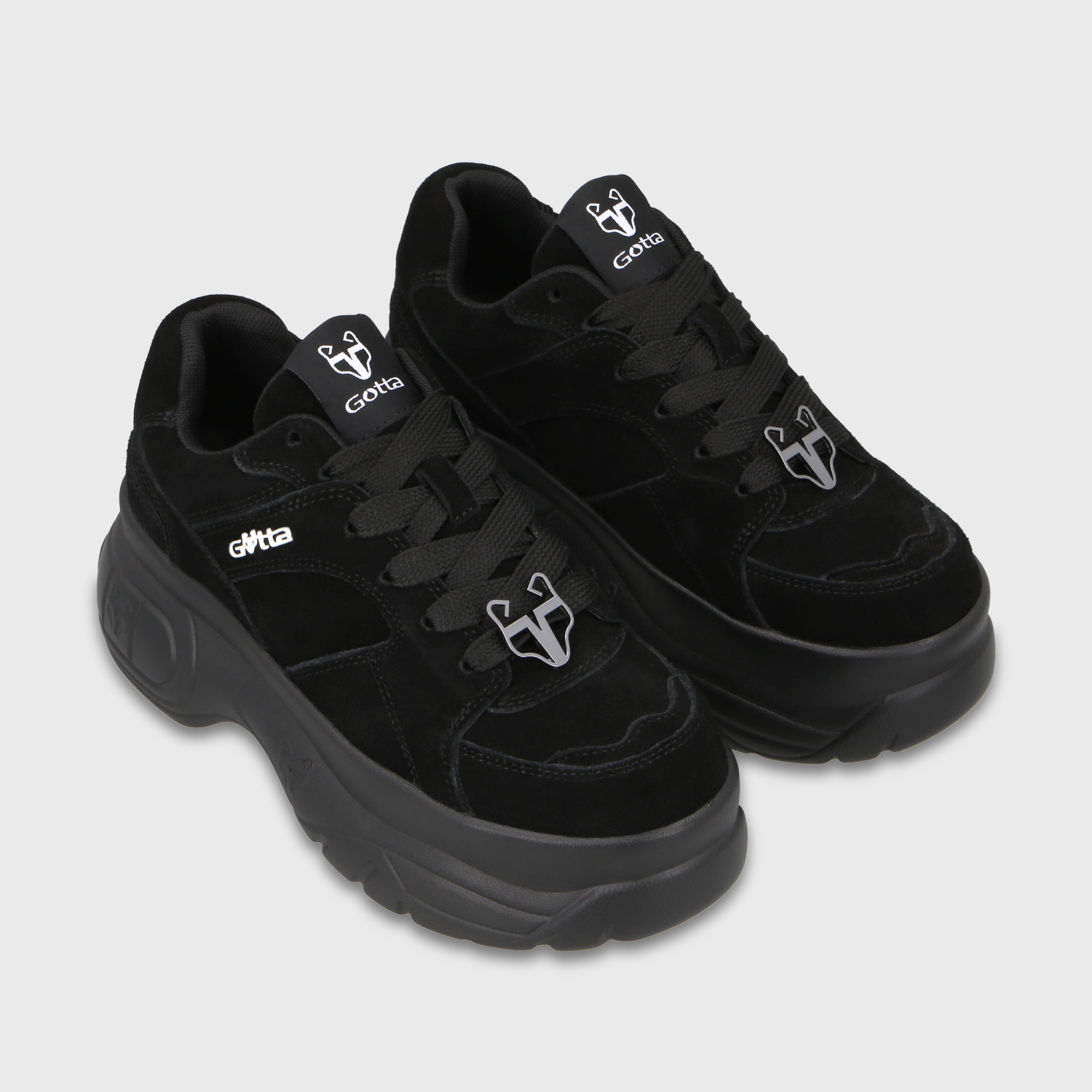 ZAPATILLA PLATAFORMA NEGRA MUJER 9724A - 3