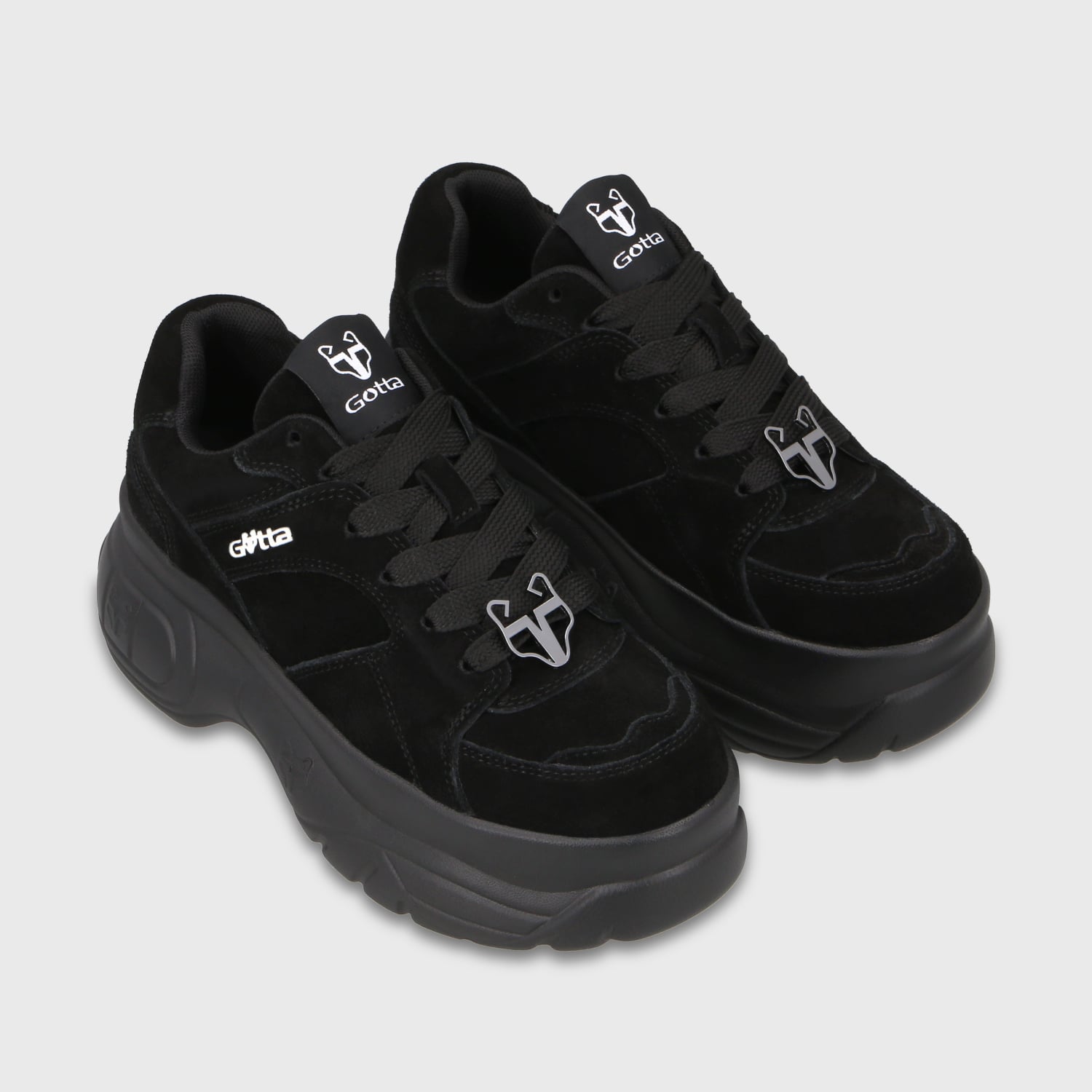 ZAPATILLA PLATAFORMA NEGRA MUJER 9724A - 3
