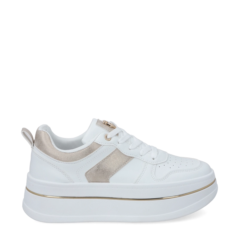 ZAPATILLA PLATAFORMA BLANCA MUJER 58010 GOTTA - 1