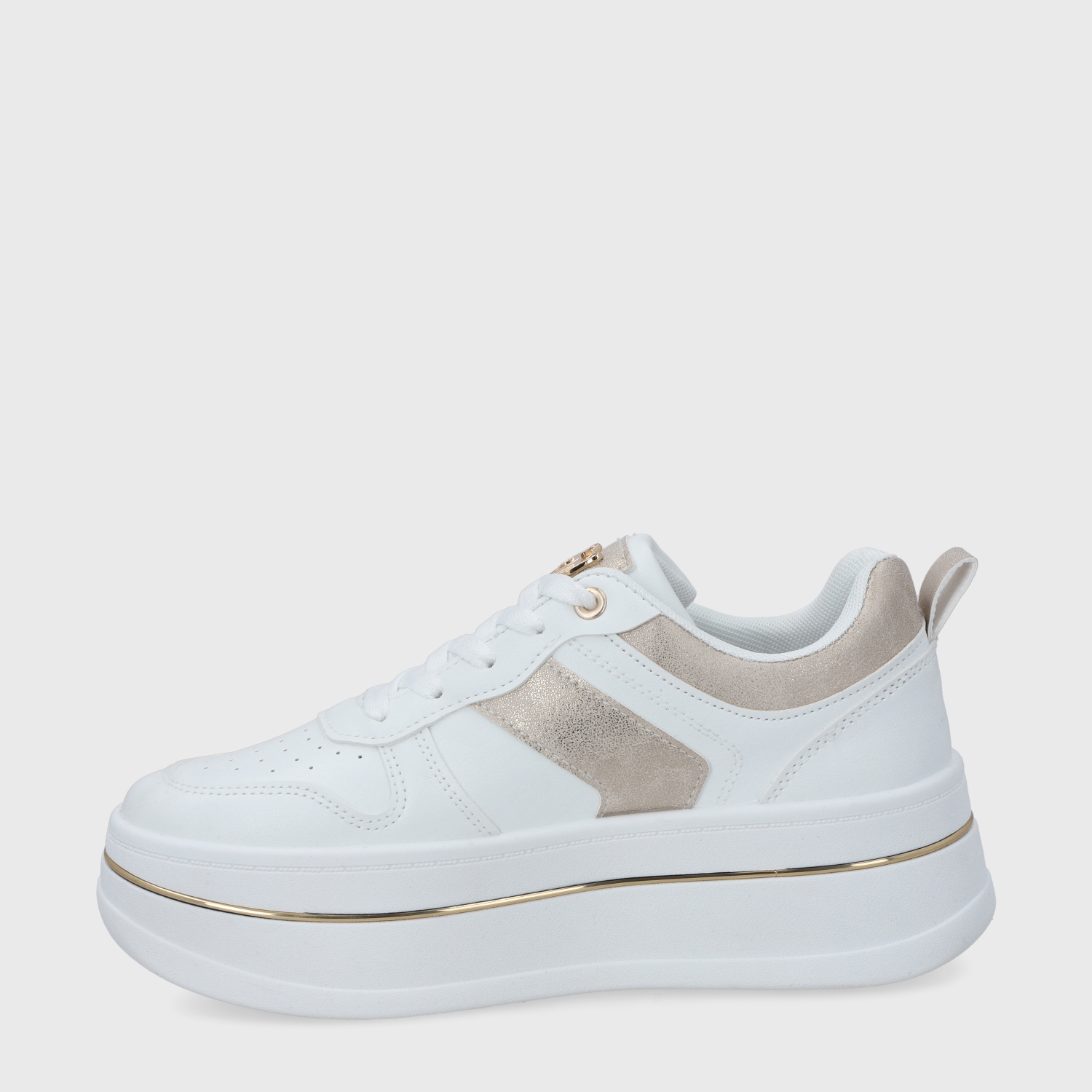 ZAPATILLA PLATAFORMA BLANCA MUJER 58010 GOTTA - 3