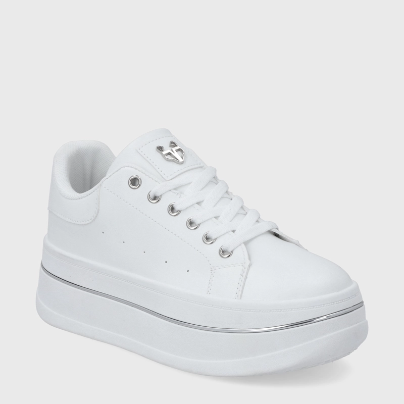 ZAPATILLA PLATAFORMA BLANCA MUJER 58011 GOTTA - 2