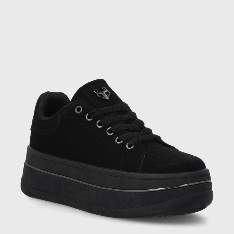 ZAPATILLA PLATAFORMA NEGRA  MUJER 58011 GOTTA - 2