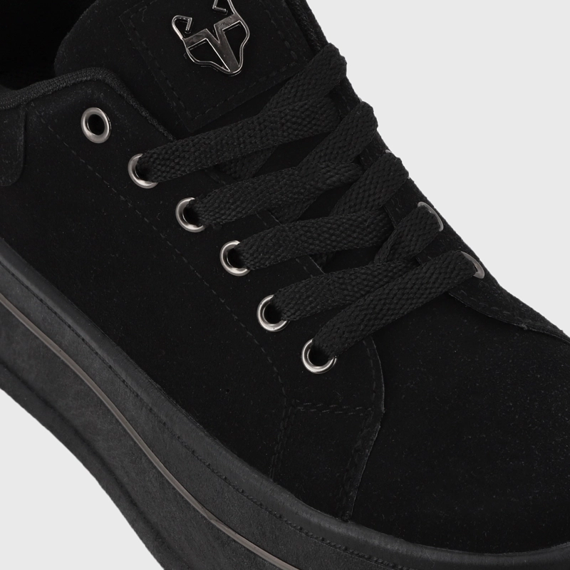 ZAPATILLA PLATAFORMA NEGRA  MUJER 58011 GOTTA - 6