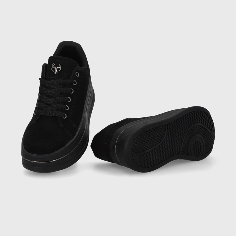 ZAPATILLA PLATAFORMA NEGRA  MUJER 58011 GOTTA - 7