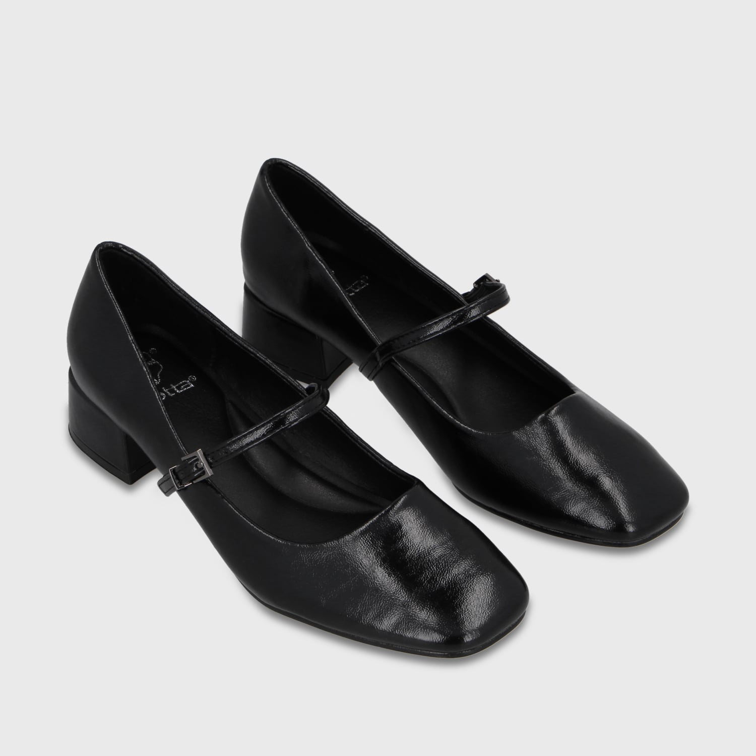 ZAPATO TACO NEGRO MUJER 65800 GOTTA - 3