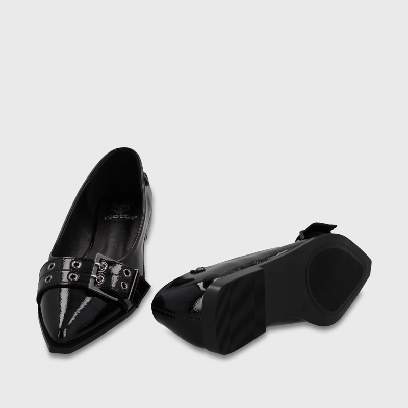 BALLERINA NEGRA MUJER 65710 GOTTA - 7