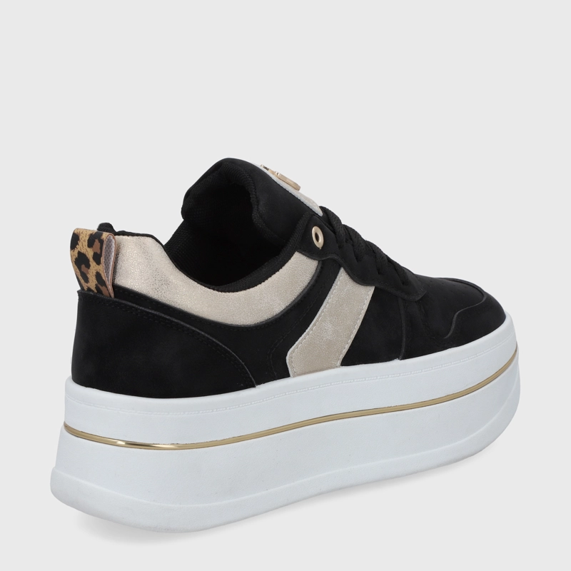 ZAPATILLA PLATAFORMA NEGRA MUJER 58010 GOTTA - 5