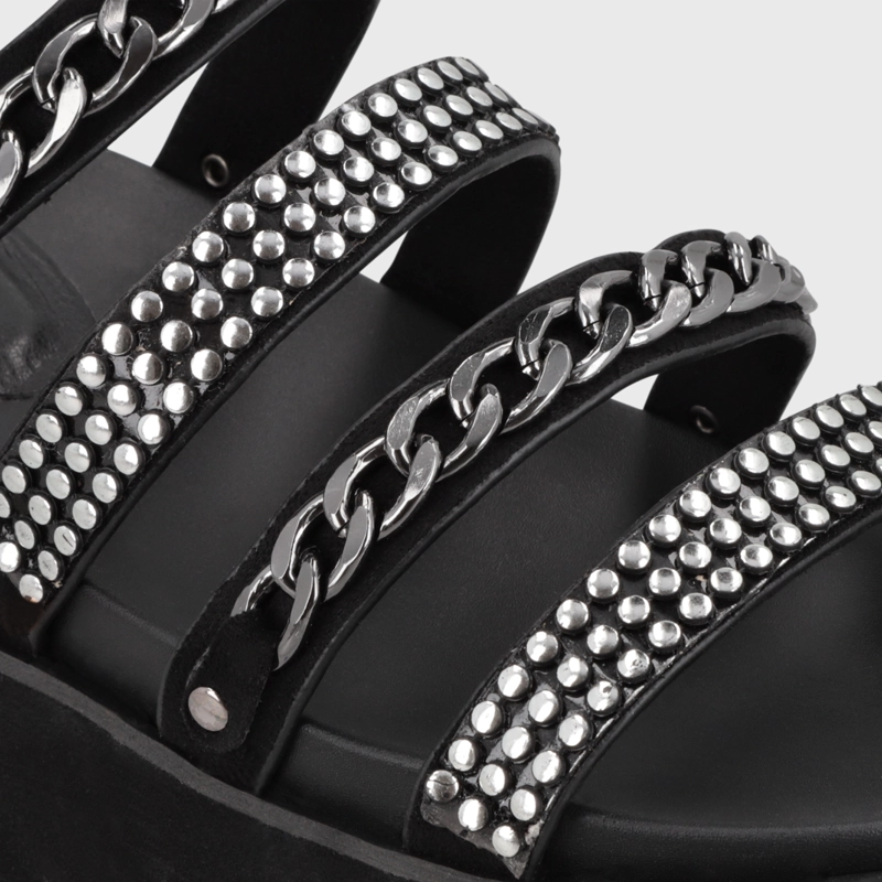 SANDALIA PLATAFORMA NEGRA MUJER 1566F GOTTA - 6