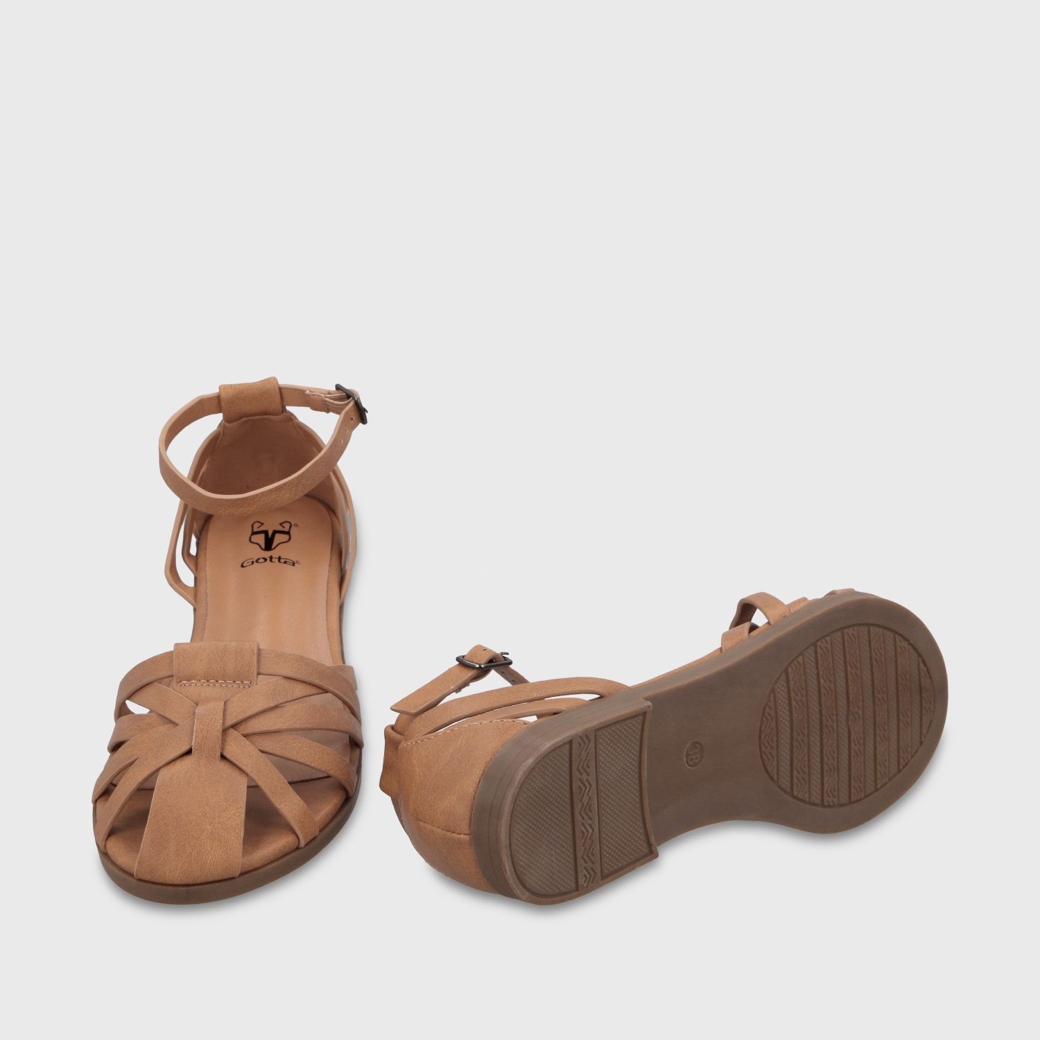 SANDALIA NEGRA MUJER 64061 GOTTA - 7