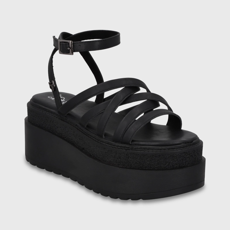 SANDALIA PLATAFORMA NEGRO MUJER 65931 GOTTA - 2