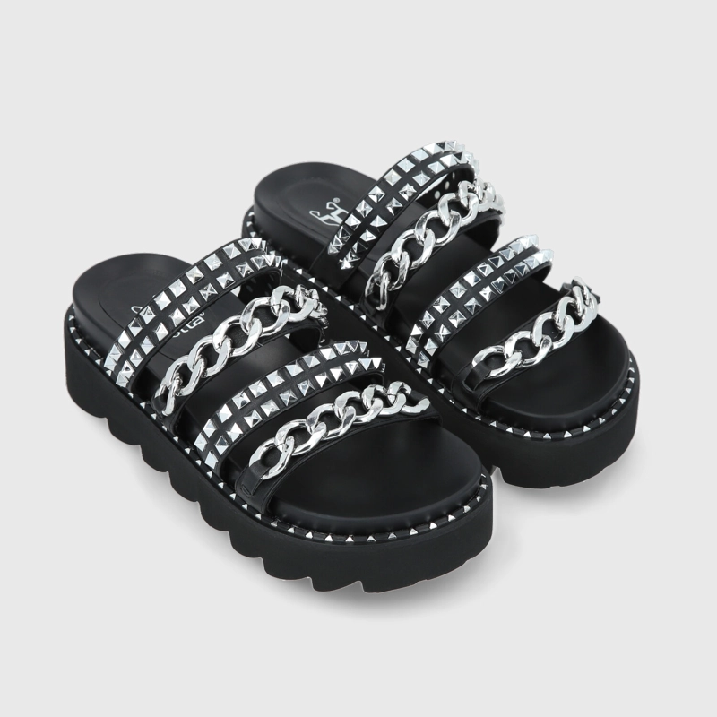 SANDALIA NEGRA MUJER 1573A GOTTA - 3