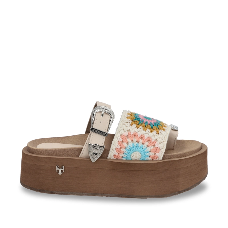 SANDALIA PLATAFORMA MULTICOLOR MUJER 55942 GOTTA - 1