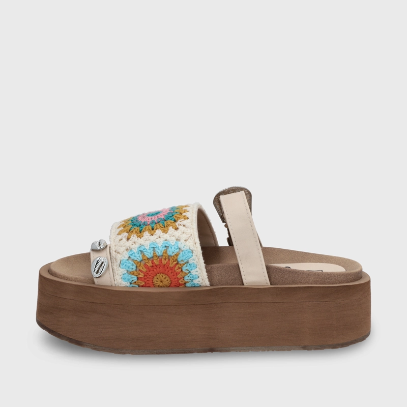 SANDALIA PLATAFORMA MULTICOLOR MUJER 55942 GOTTA - 4