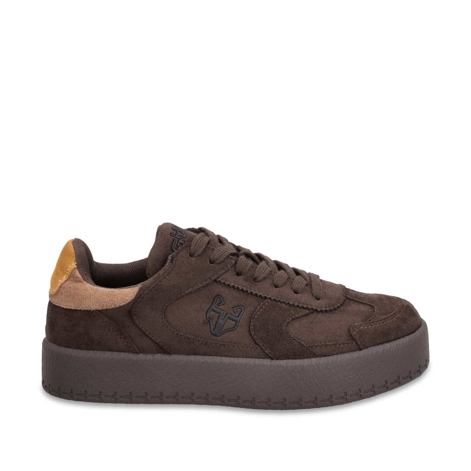 ZAPATILLA PLANA CAFÉ MUJER 53741 - 1