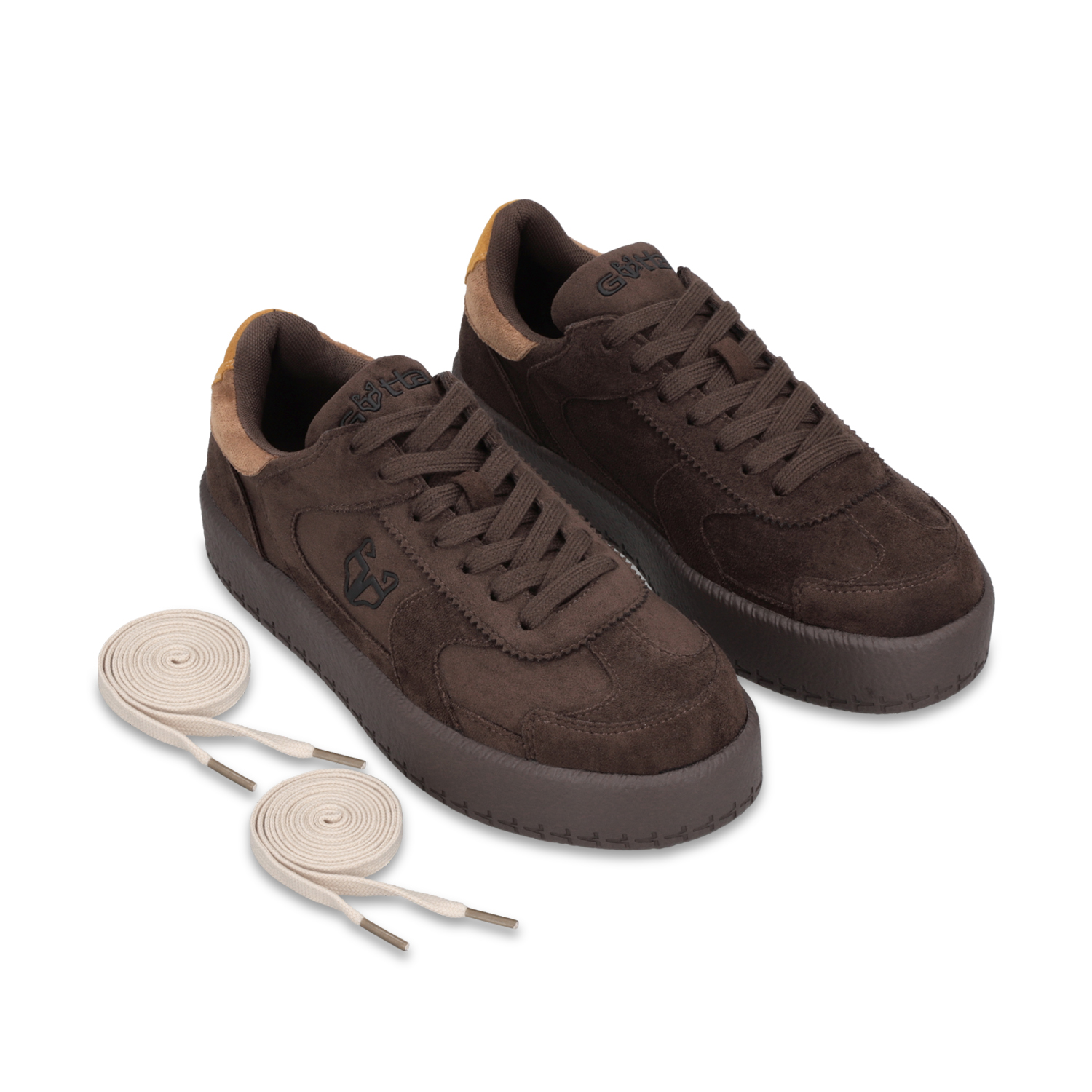 ZAPATILLA PLANA CAFÉ MUJER 53741 - 3
