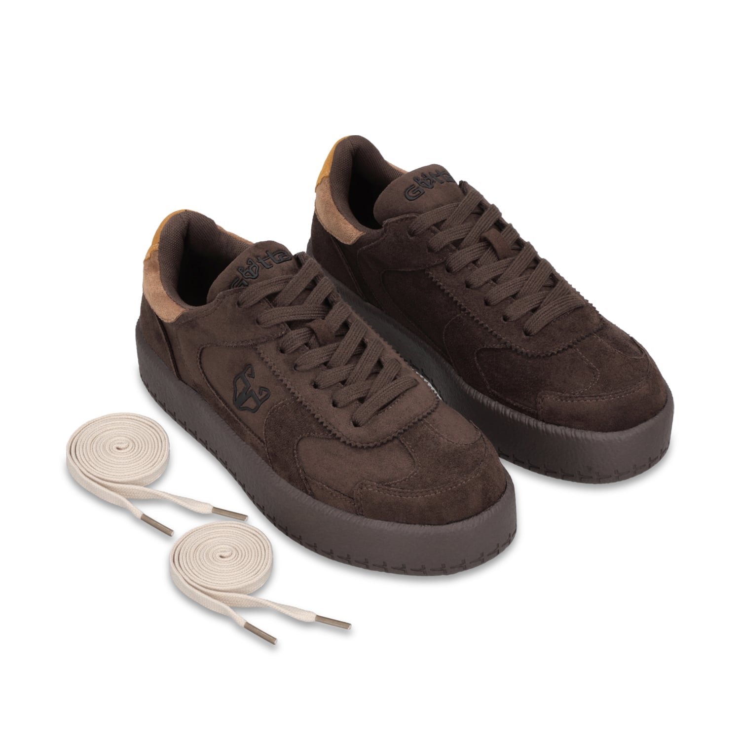 ZAPATILLA PLANA CAFÉ MUJER 53741 - 3
