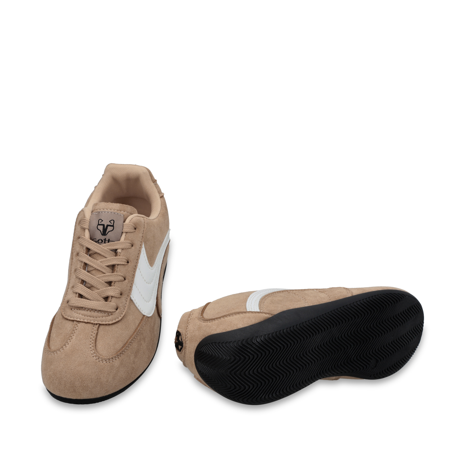 ZAPATILLA BEIGE MUJER 68010 - 7
