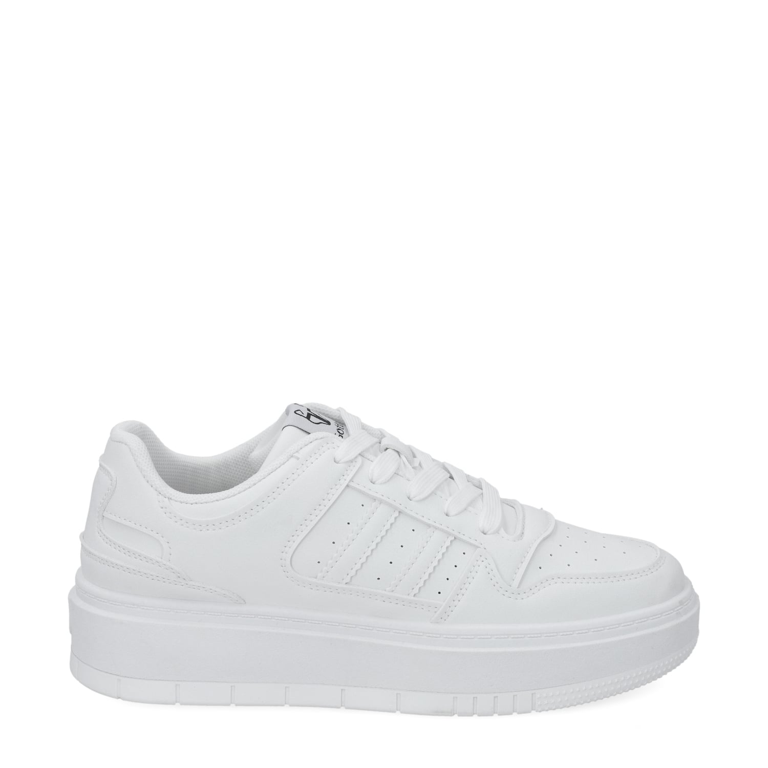ZAPATILLA PLATAFORMA BLANCA MUJER 58030 - 1