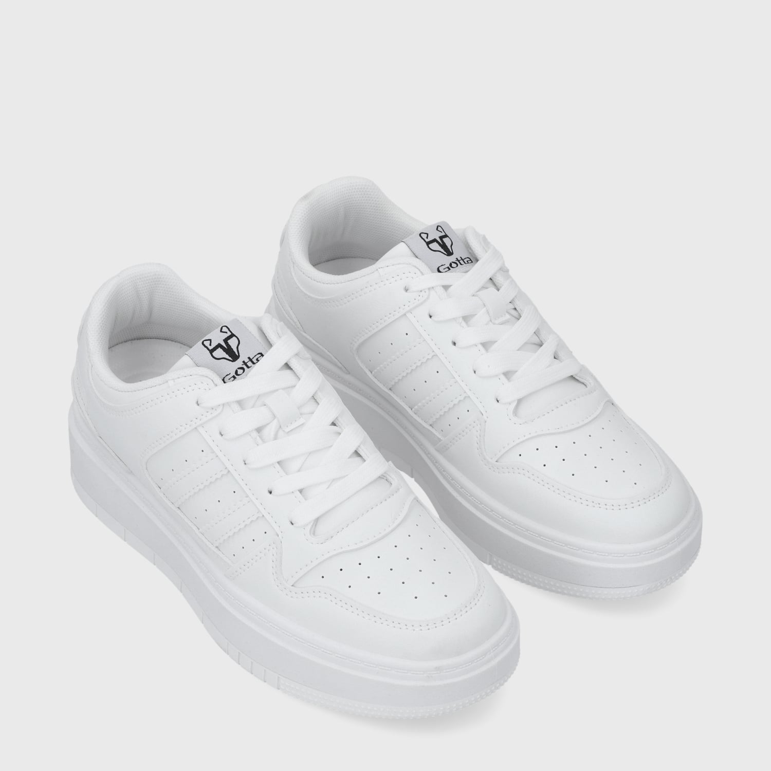 ZAPATILLA PLATAFORMA BLANCA MUJER 58030 - 3