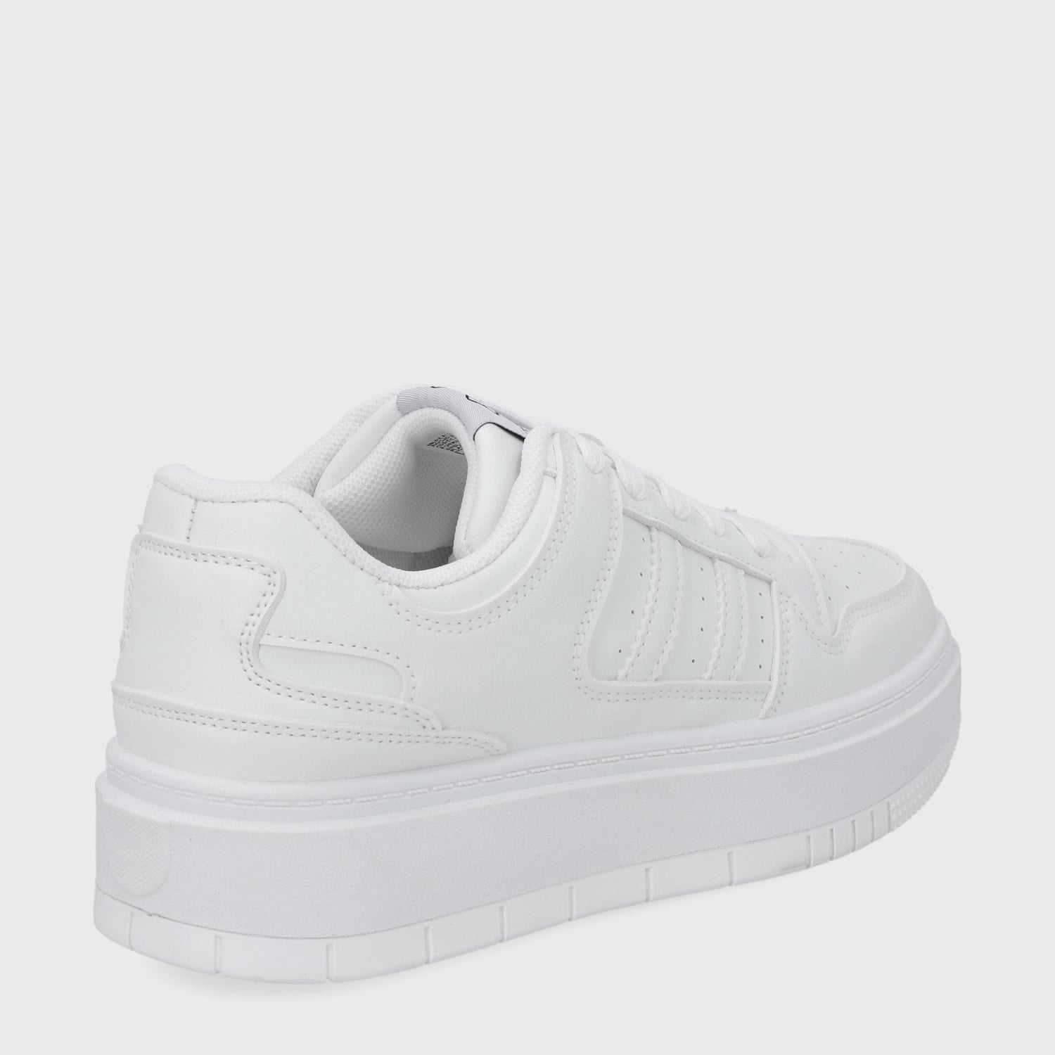 ZAPATILLA PLATAFORMA BLANCA MUJER 58030 - 5