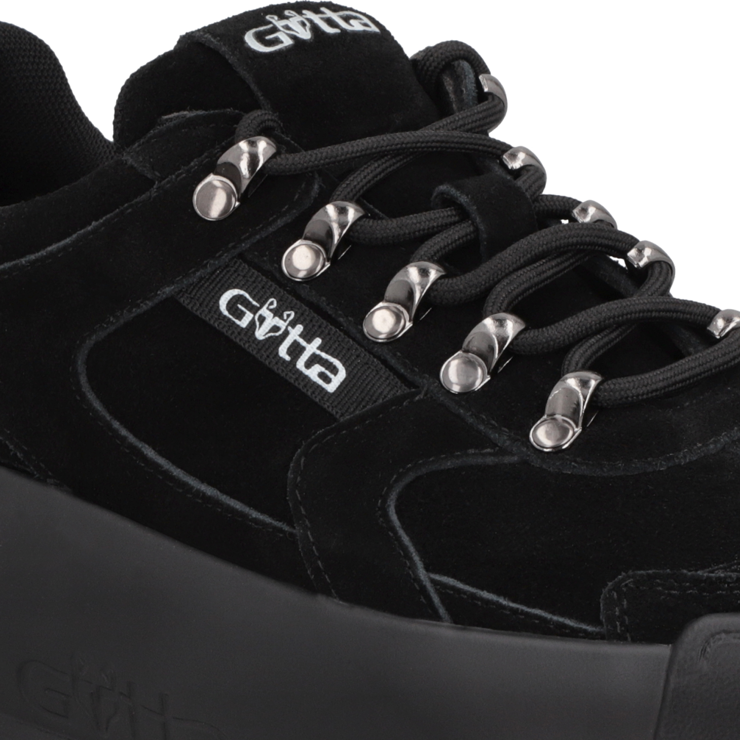 ZAPATILLA PLATAFORMA NEGRA C732B - 6