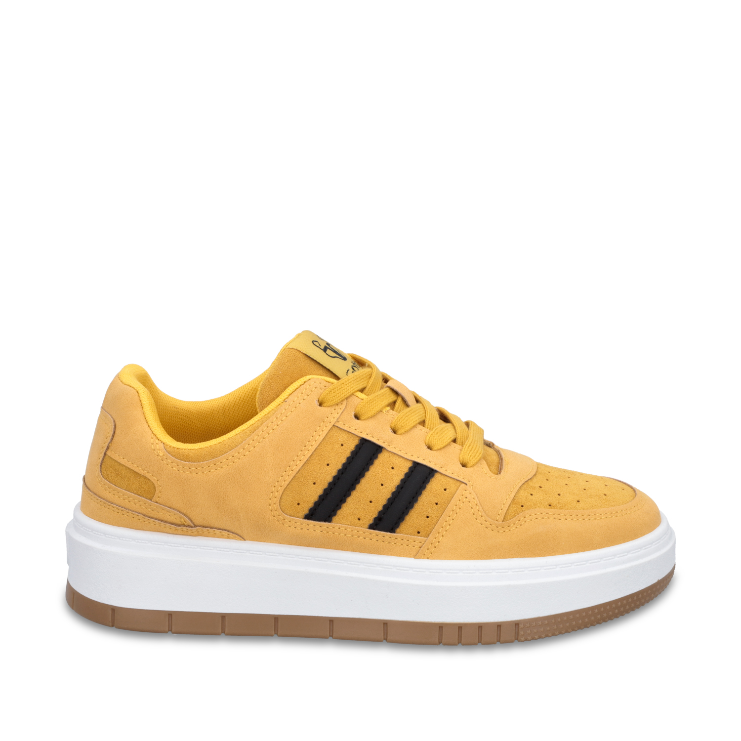 ZAPATILLAS PLATAFORMA AMARILLA MUJER 58030 - 1