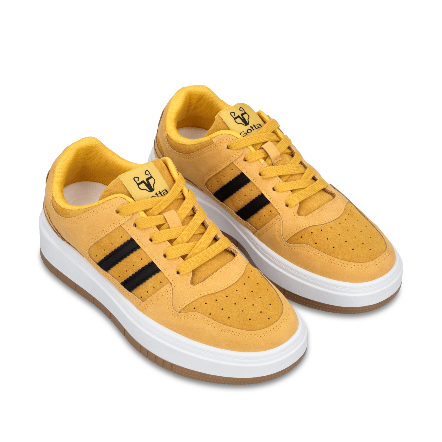 ZAPATILLAS PLATAFORMA AMARILLA MUJER 58030 - 3