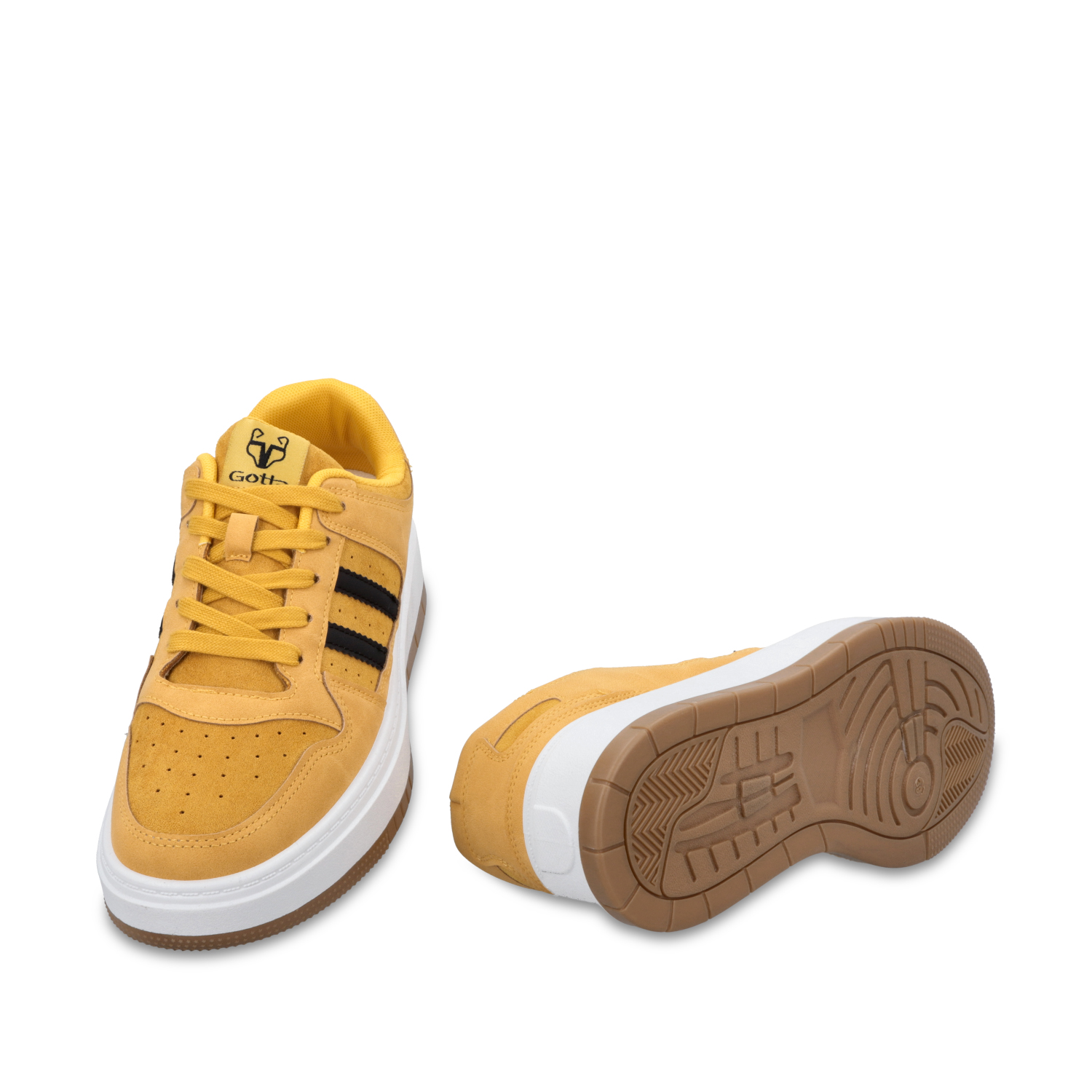 ZAPATILLAS PLATAFORMA AMARILLA MUJER 58030 - 7