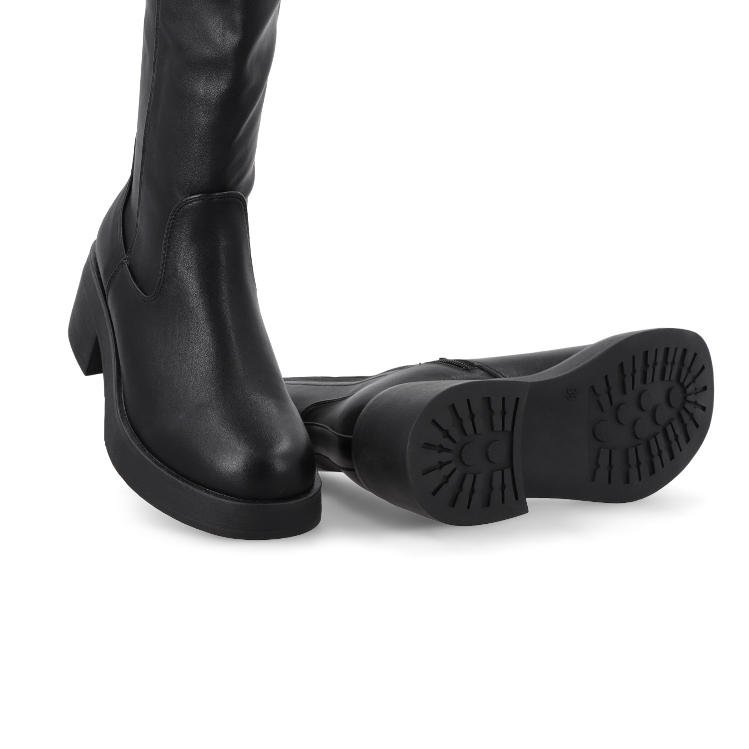 BOTA PLATAFORMA NEGRO MUJER 55251 GOTTA - 2