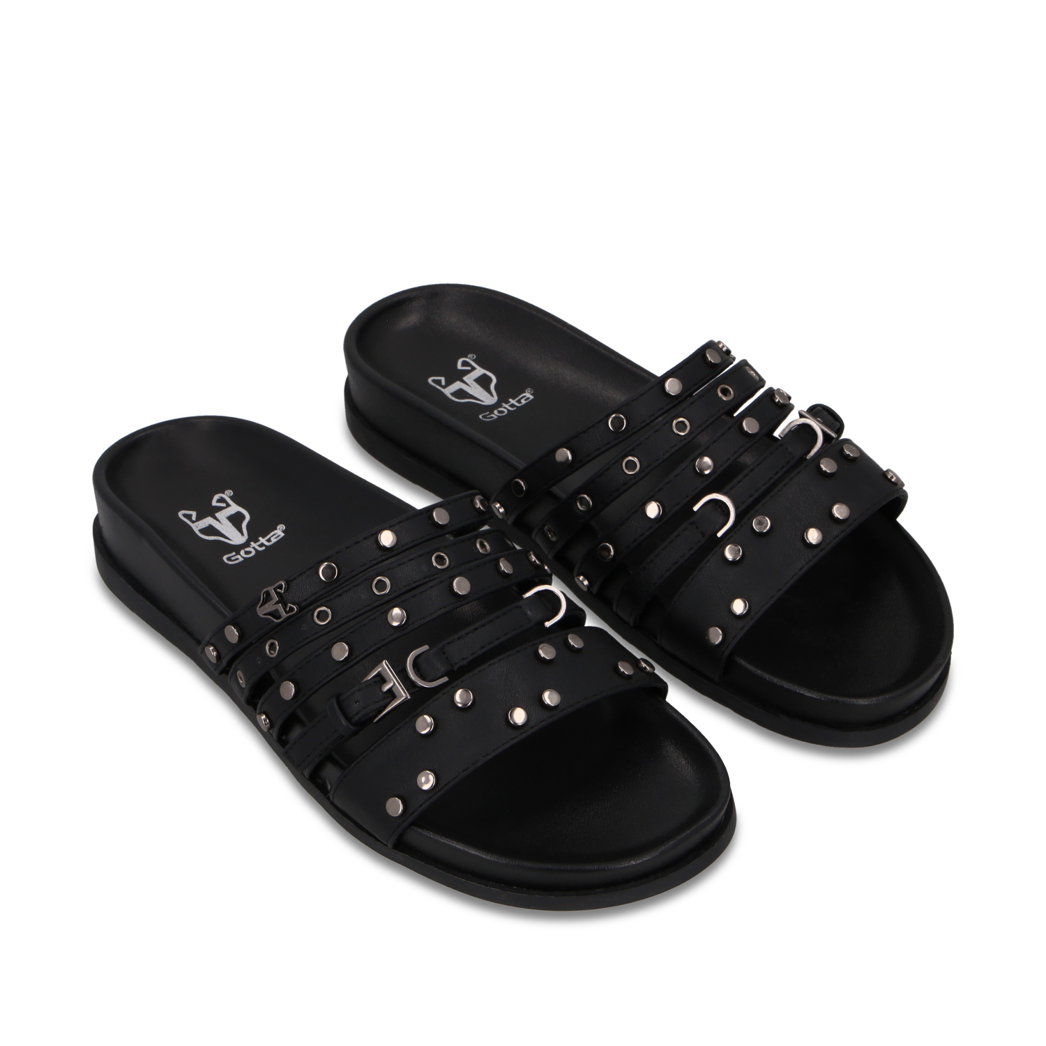 SANDALIA NEGRA MUJER 64160 - 3