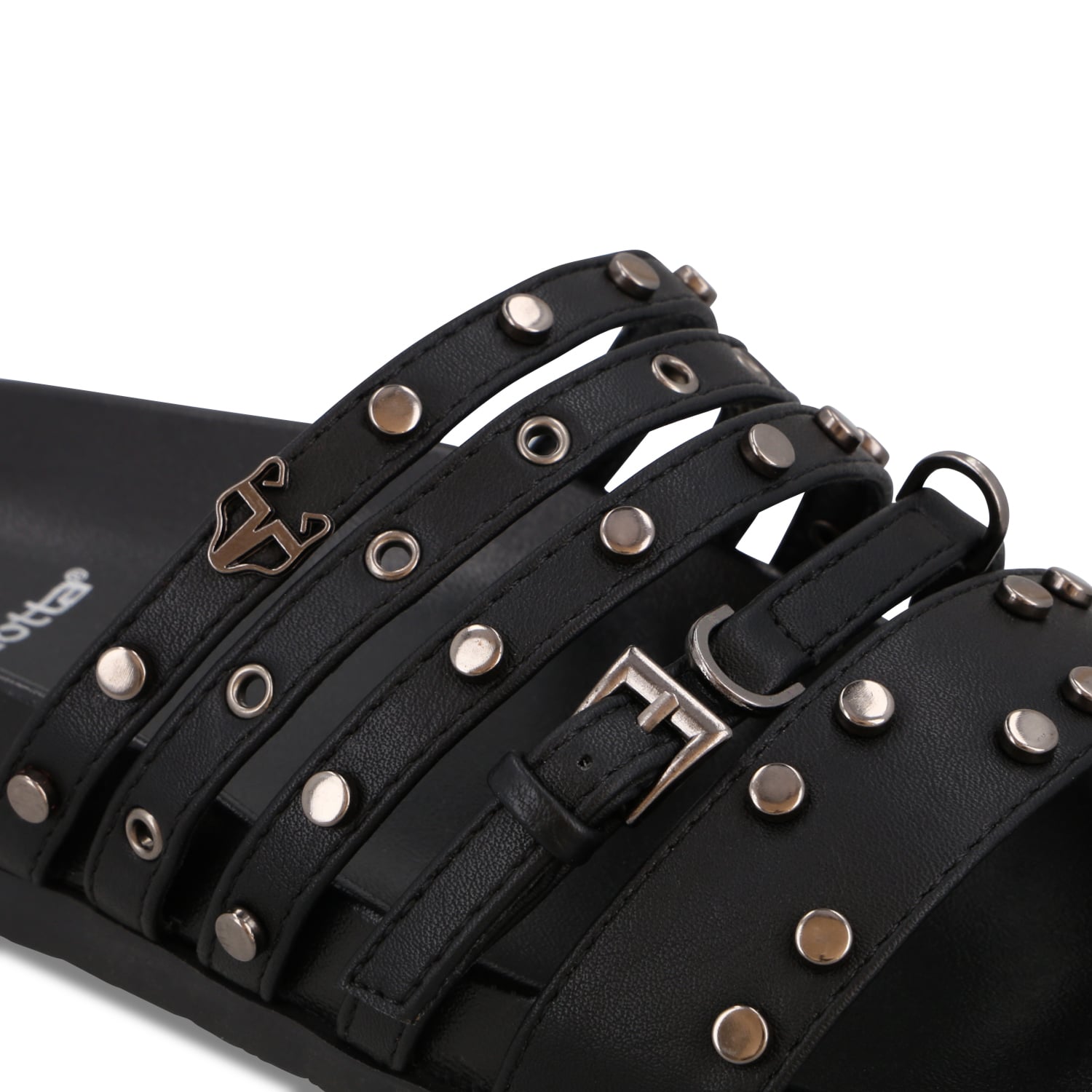 SANDALIA NEGRA MUJER 64160 - 6