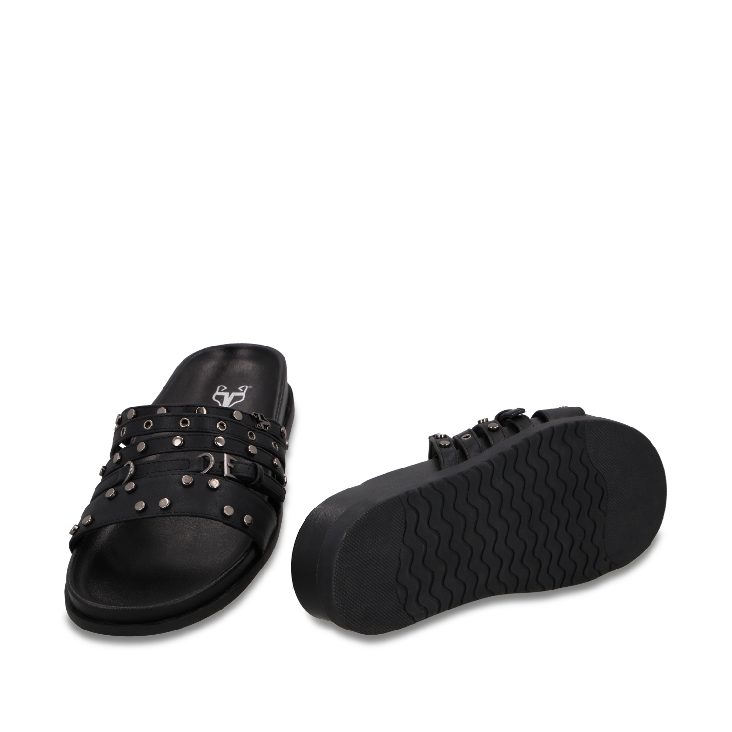 SANDALIA NEGRA MUJER 64160 - 7