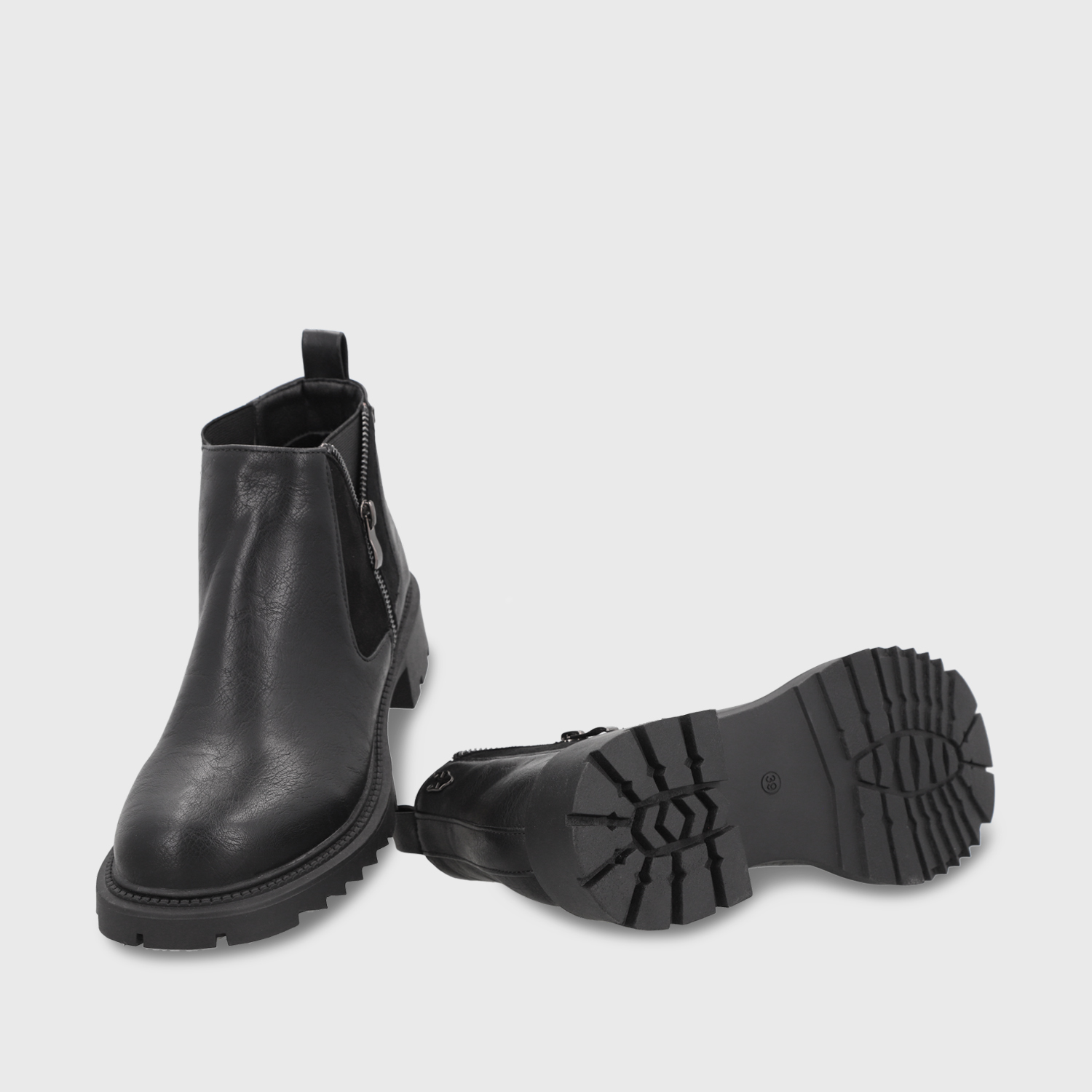 BOTIN TACO NEGRO MUJER 55330 GOTTA - 7