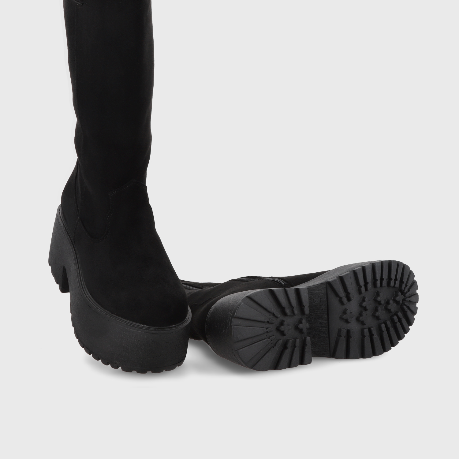 BOTA PLATAFORMA NEGRA MUJER 15170 GOTTA - 7