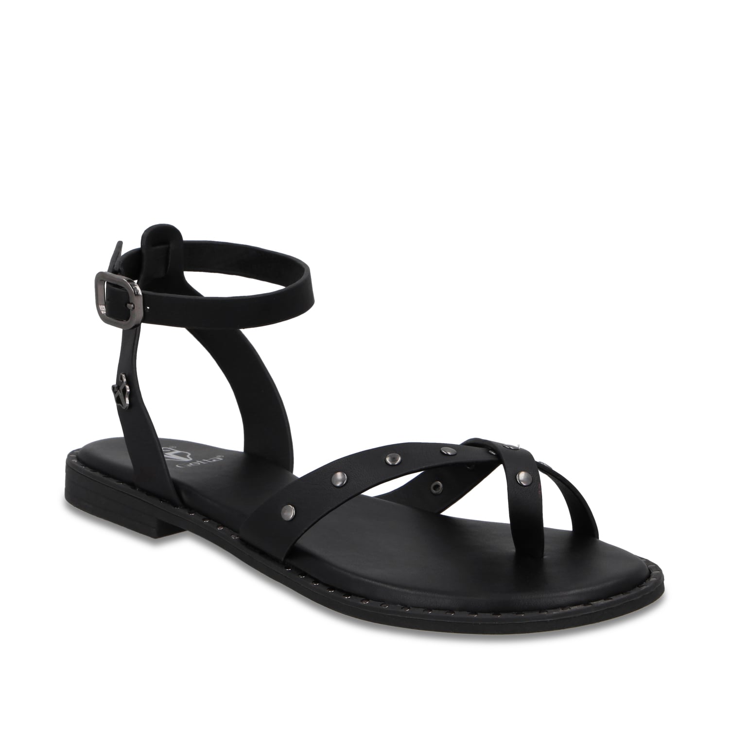 SANDALIA NEGRA MUJER 64140 - 2