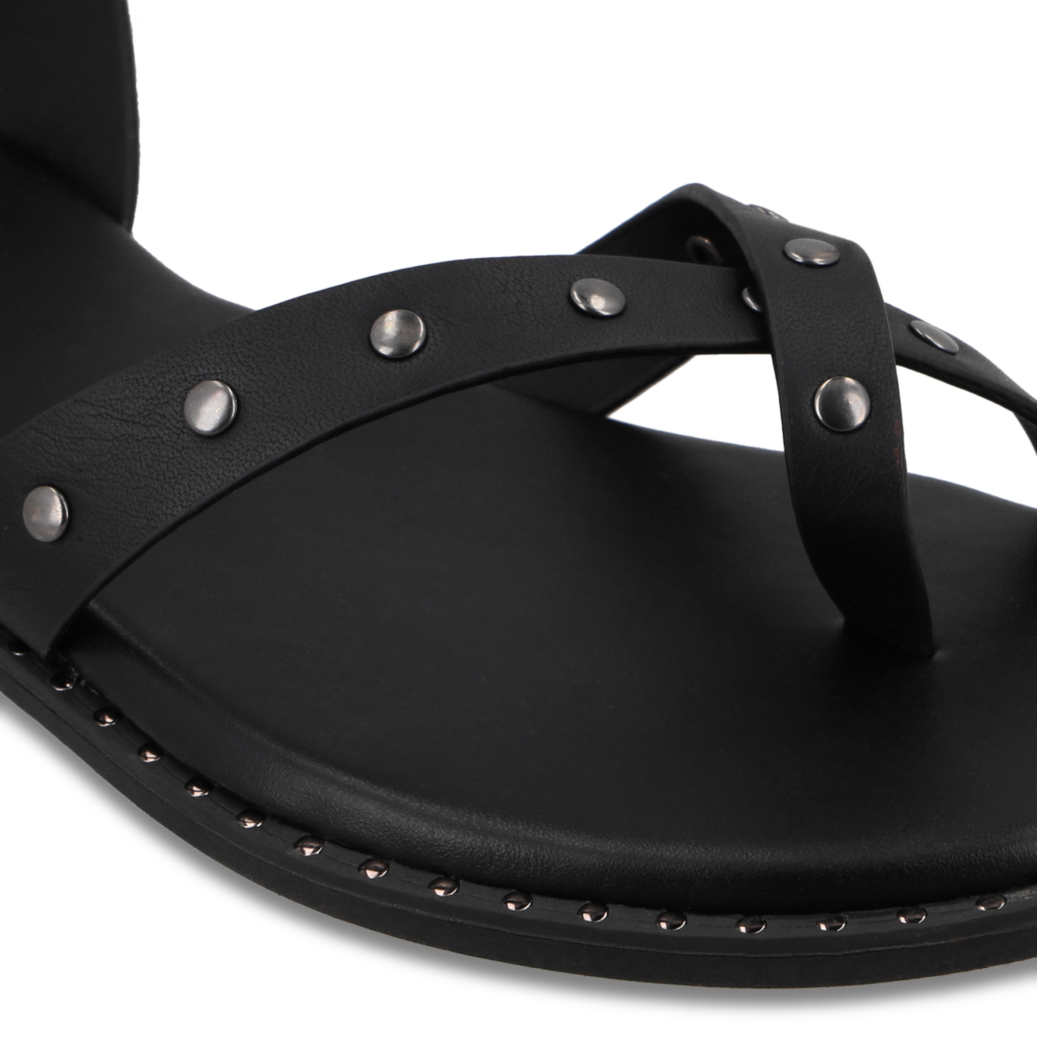 SANDALIA NEGRA MUJER 64140 - 6
