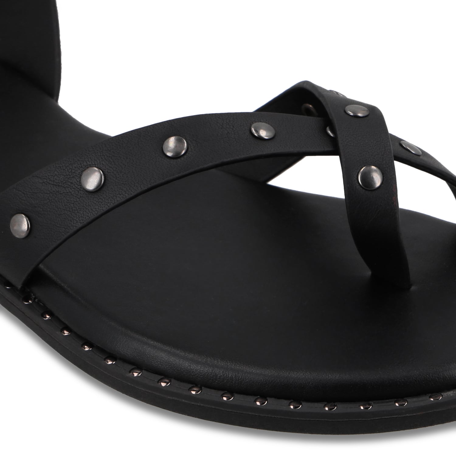 SANDALIA NEGRA MUJER 64140 - 6