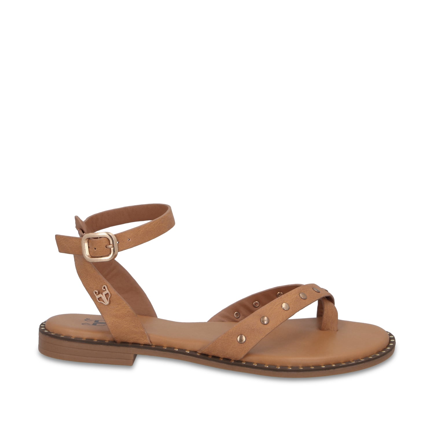 SANDALIA CAMEL MUJER 64140 - 1