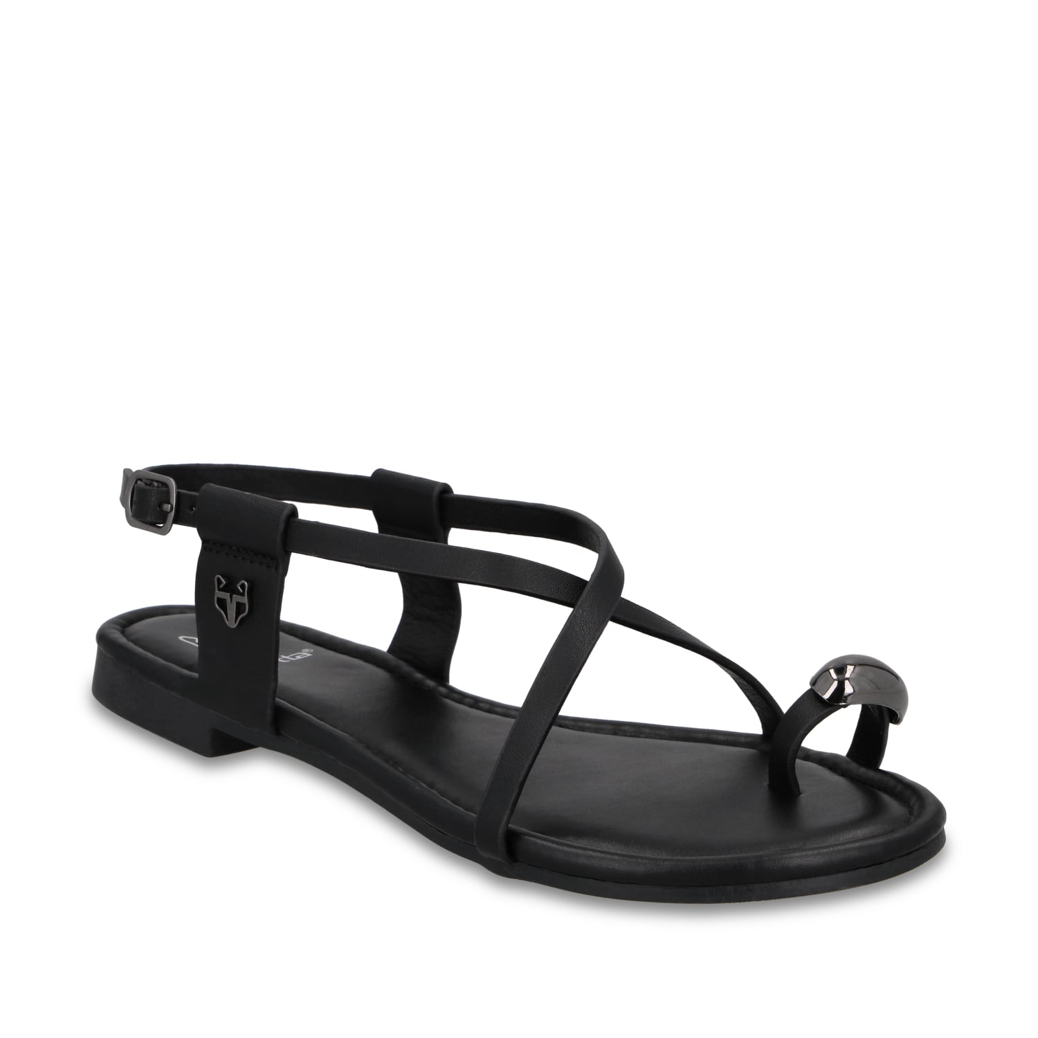 SANDALIA NEGRA MUJER 64121 - 2