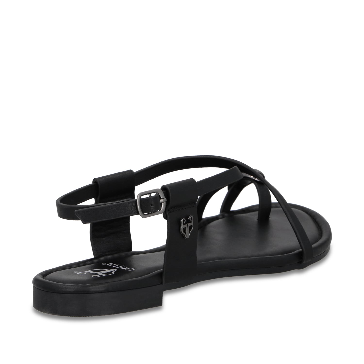 SANDALIA NEGRA MUJER 64121 - 5