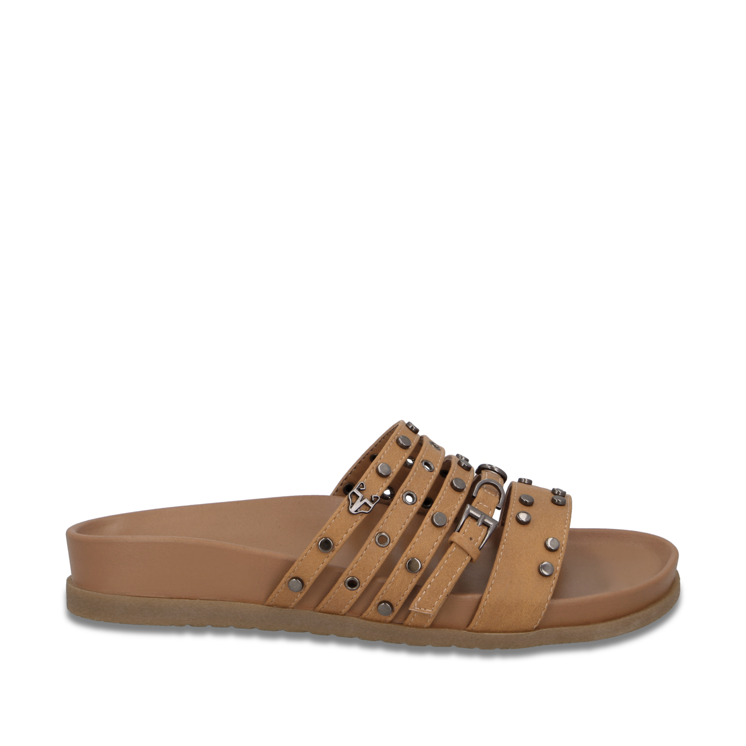 SANDALIA CAMEL MUJER 64160 - 1