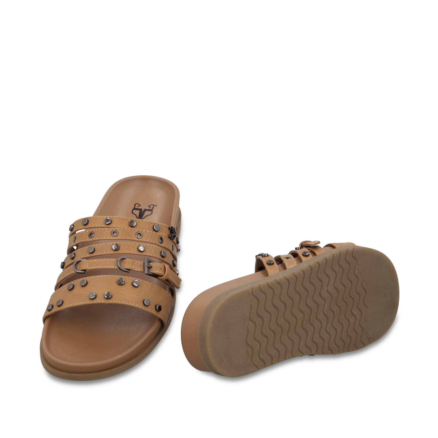 SANDALIA CAMEL MUJER 64160 - 7