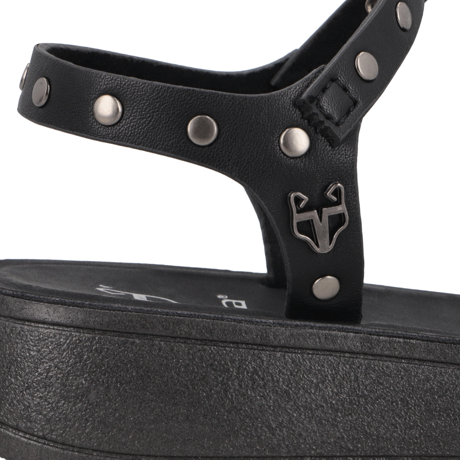 SANDALIA NEGRA MUJER 65690 - 6