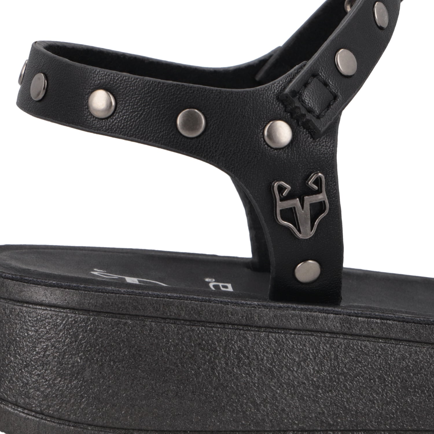 SANDALIA NEGRA MUJER 65690 - 6